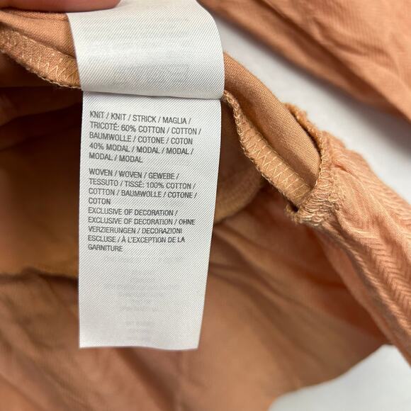 Cotton Cardigan Woman's 1X Chiffon Smocking Top Rose Cottagecore - Picture 8 of 15